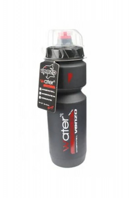 Бутылочка велосипедиста, VZ20-F14-005B, черный/красный, VENZO, RWBVZ20F1404 Venzo  фото, kupilegko.ru